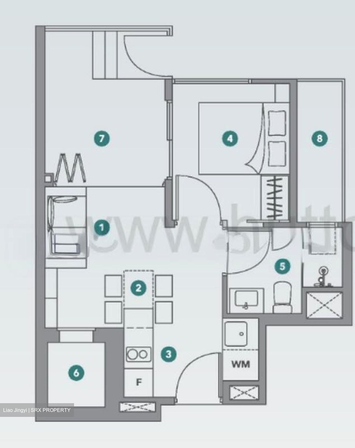 Okio (D12), Apartment #520721951